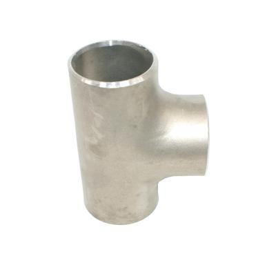 China Factory supply Dn15-dn600 stainless steel/alloy steel pipe fitting stainless/duplex stainless steel tee for industry for sale