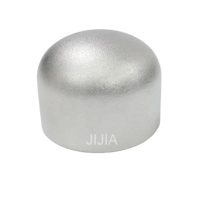 China Stainless Steel/Alloy Steel Pipe Fitting 304 Stainless Steel Butt Welding Chinese Seamless Cap JIJIA for sale