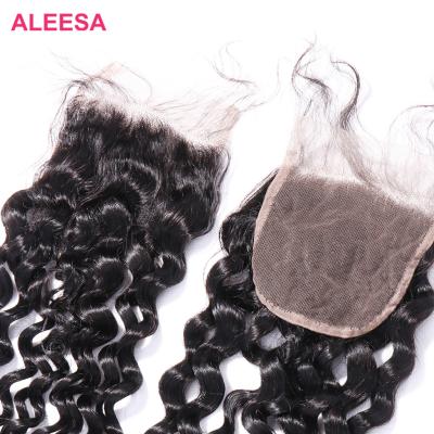 China Hot Selling HD Body Wave Sheer Swiss Lace Frontal Closure for sale