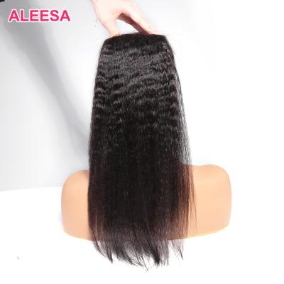 China CURLY STRAIGHT Bone Vietnam Human Hair Bundles With Swiss Lace Closure 4x4 5x5 6x6 7x7 , Kinky Curly Frontal Closure Virgin Hair for sale