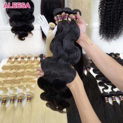 China Body Wave Wholesale Price Brazilian Virgin Hair, Raw Hair 12a Bundles, Free Sample Hair Bundle Cuticle Aligned Hair Vendors for sale