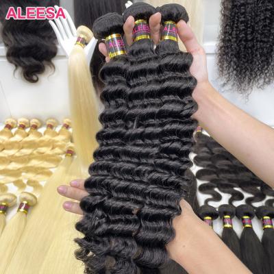 China Cheap Natural Water Wave Hair Cuticle Aligned Hair,Virgin Hair Bundles Hair Vendor,100% Mink Brazilian Virgin Human Hair Bundles for sale