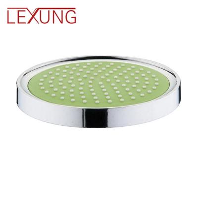 China Without Sliding Bar 150mm ABS Plastic Bathroom Light Led Shower Led Over Bathroom Hand Shower for sale