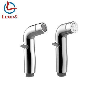 China Without Needle Chrome ABS Adjustable Portable Toilet Bidet Shattaf Health Faucet for sale