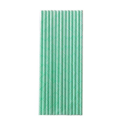 China Food Packaging Aseptic Craft Maochun Paper Drinking Straw With Eco Friendly Package, Green Paper Straws for sale