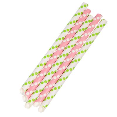 China Maochun Degradable and Custom Disposable Boba Tea Paper Straw, Eco Friendly Life Straw for Party, Birthday Decorations for Kids for sale