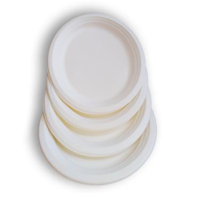 China MAOCHUN Environmental Friendly Compostable Oval Cake Container Bagasse Board , 12.2g Sugarcane Bagasse Dishes for sale