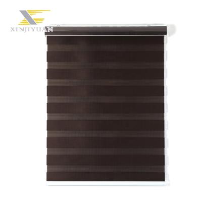 China Contemporary New Products Customs Services Hand Check Day Night Zebra Roller Blinds For Window for sale