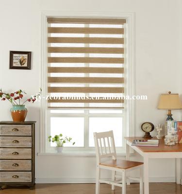 China Xinjiyuan Style Contemporary Eco - Friendly Recyclable Bamboo Blinds Zebra Blinds For Window for sale