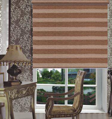 China Blackout Lin Like Finish Zebra Blind Curtain Shades For European USA for sale