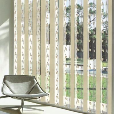 China Hanas Hanas Vertical Curtain Blinds Polyester Customized Vertical String Curtain Blinds for sale