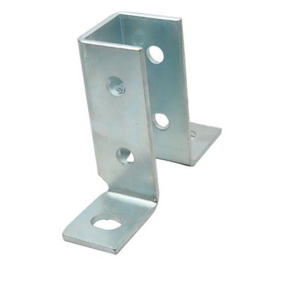 China OEM ODM Custom Stainless Steel Aluminium L Support Wall Mount U Bracket for sale