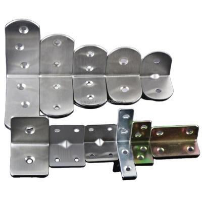 China Wall Mount Angle Bracket  Stainless Steel  Metal Angle Bracket For Wood for sale