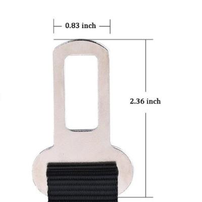 China Safety Metal Car Spring Seat Belt Buckle Car Vehicle Seat Belt Harness Car Clip Belt Buckles for sale