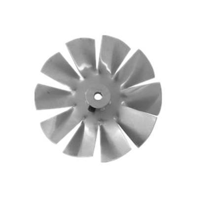 China Customized motor assembly air wing aluminium fan blade for sale