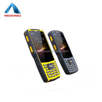 China Handheld Computer Android PDA Rugged Barcode Scanner QR 1D or 2D Handheld Data Collection Devices 4G Android 7.0 for sale