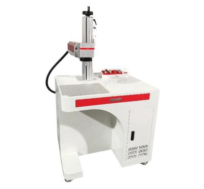 China Laser Marking 30W Jpt Mopa CO2 Engraving Lase Laser Color Marking Machine For Silica Gel for sale