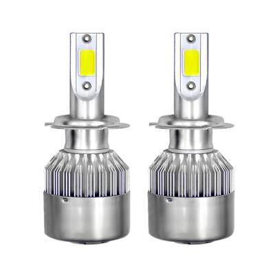 China Car Fog Lamp C6 36W COB H4 Led Headlight Bulbs H7 Car Led Headlight for sale