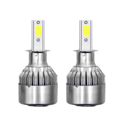 China Auto Led Headlight All In One Car Accessories C6 Led Headlight H1 H11 Bulb Car H3 Led Headlight for sale