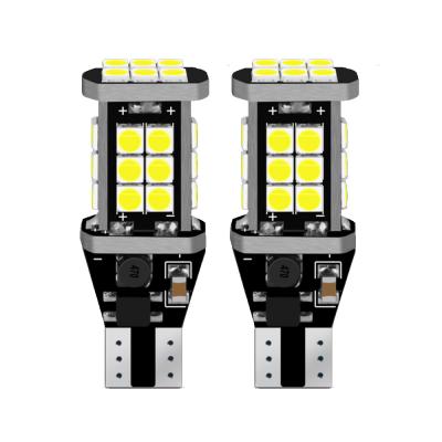 China Brightnees High Error Free Led Backup Reverse Lights T15 3030 Smd Car Lights Canbus OBC Bulb Car Accessories 12V for sale