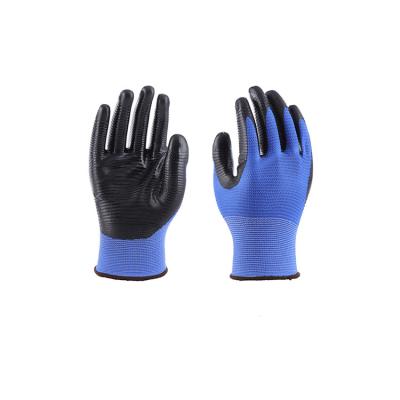 China Safety Inspection New Arrival Latest Design 13G Nitrile Coated Work Gloves for sale