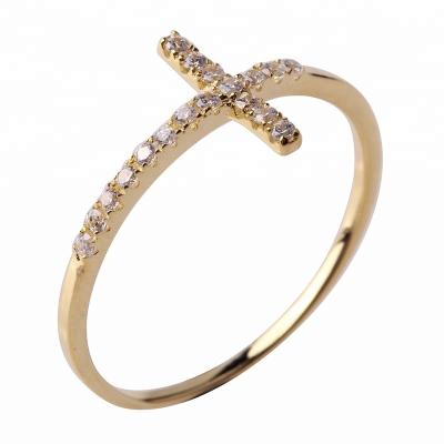 China FASHIONABLE 2018 Trend Of 1 Gram Gold Rings Design For Women With Price Custom Women Jewelry for sale