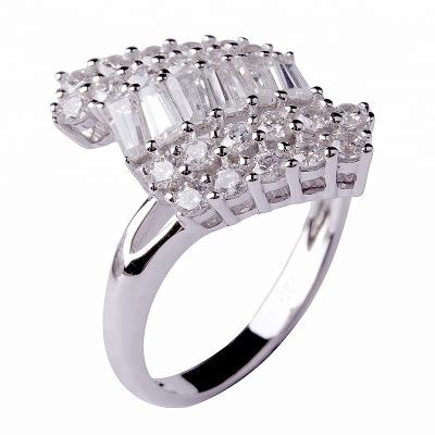 China Wholesale CZ CLASSIC 925 Diamond Silver Siver Jewelry Thailand Women Jewelry for sale