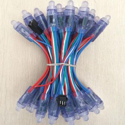 China 12V WS2811 LED Module Light 12mm 50Leds IP68 RGB Waterproof Pixel String WS2811 for sale