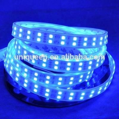 China Waterproof ABS IP67 5050 120LED/m RGB Strips 12V Double Array 5050 RGB LED Strips for sale