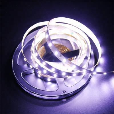 China Warehouse 5630 White Color LED Strips 12V 5M 300LED 5630 Non-Waterproof White LED Strip Light for sale