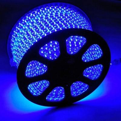 China ABS 220V RGB LED Strips 100M 5050 230V RGB Outdoor Waterproof 60led/m Strips for sale