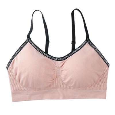 China Factory outlet QUICK DRY fashion cheap beautiful sexy girls ladies bra adjustable strap seamless bra for young girls for sale