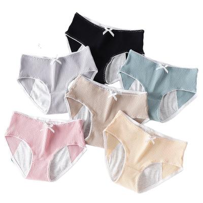 China Leak Proof Menstrual Period Women's Panties Women's Panties Anti-Static Physiological Underwear Pants Cotton Leakproof Period Underwear for sale