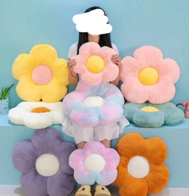 China Soft Plush Pillow Flower cushion sofa window cushion Stuffed toy children's gift for sale