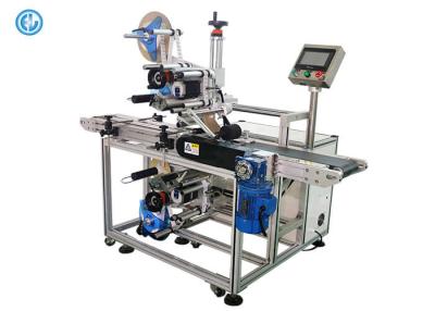 China CE Standard Automatic Labeling Machine With Top / Bottom Label Heads for sale