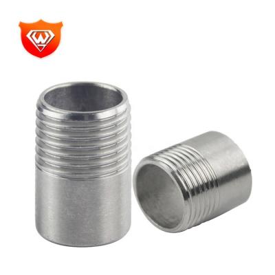 China High Temperature Resistance Pipe Fittings Stainless Steel Single End Male Threaded Nipple for sale