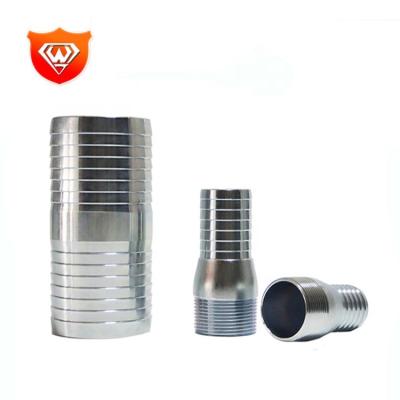 China Wholesale Cheap Carbon Steel NPT Pipe Fittings Carbon Steel Pipe Mender Nipple/Din for sale