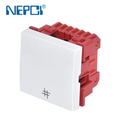 China 66 Nylon Chinese Switch NEPCI XJY-QB-05, 45*45mm Power 250V/10A Factory 4 Way Socket for sale