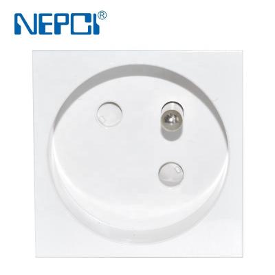 China UniversalÂ   Wall Socket French Module Power Triplet Single Quaternity XJY-QB-45 NEPCI for sale