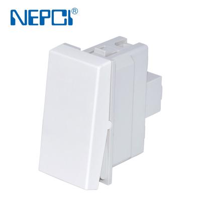 China Chinese NEPCI XJY-QB-34-1 Lamp Switch, 250V/10A Electric Light Momentary Switch 22.5x45mm Simple PC Factory Control for sale