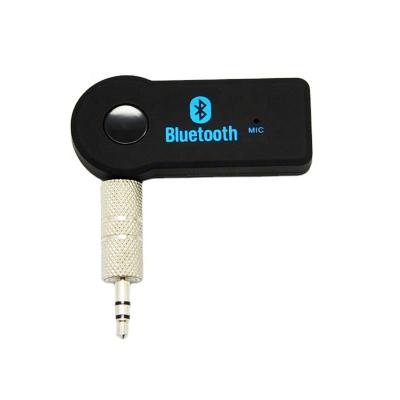 China Car Bluetooths Receiver Adapter Handsfree Wireless Transmitter with AUX Audio Stereo Music. 3.5MM with retail package for sale