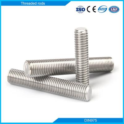 China Supplier DIN975 Threaded Rods with Stainless Steel A2-70 A4-80 M2.5~M52 for sale