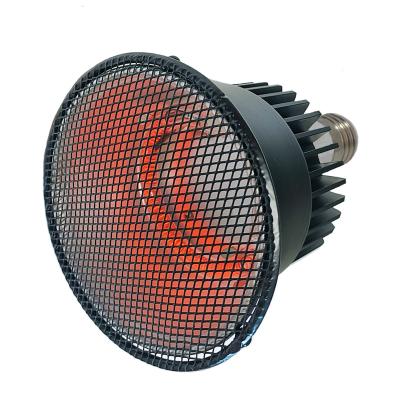 China 50W 100W 150W Deep Heat Spotlight Carbon Fiber Heater Lamp Bulbs Reptile Carbon Infrared Stocked Infrared Heating Lamp for sale