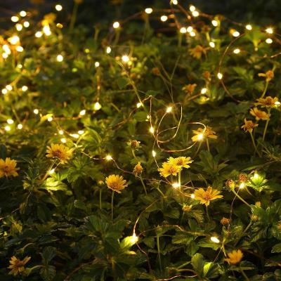 China 10m 20m 100ft LED String Lights Fairy Copper Lamp for Christmas Holiday Wedding Party Decoration Copper Wire String Lights for sale