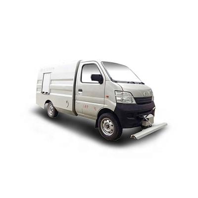 China Changan factory 1500 liter mini street washing truck for sale Water Ice Truck for sale