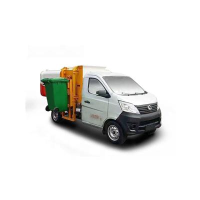 China Factory Changan 3 Cubic Meter Hanging Bucket Mini Garbage Truck for sale