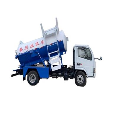 China Factory China Dongfeng 3cbm/4cbm/5cbm Garbage Collector Vehicle 3000L/4000L/5000L Trashmaster Kitchen Waste Truck for sale