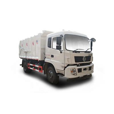 China Factory 4x2 Dongfeng 12 m3 in compressed coupling 15 m3 garbage truck for sale