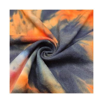 China New Arrival Customized Designs Polyester Spandex Peached Fashion Shrink-Resistant New Sweeping Plain Jersey Knitted Fabric For T Shirt for sale