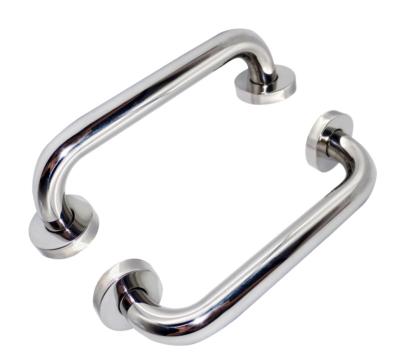 China Anti - Corrosion Wall Mounted 304 Stainless Steel I Shape Non - Slip Safety Bathroom Handrail for sale